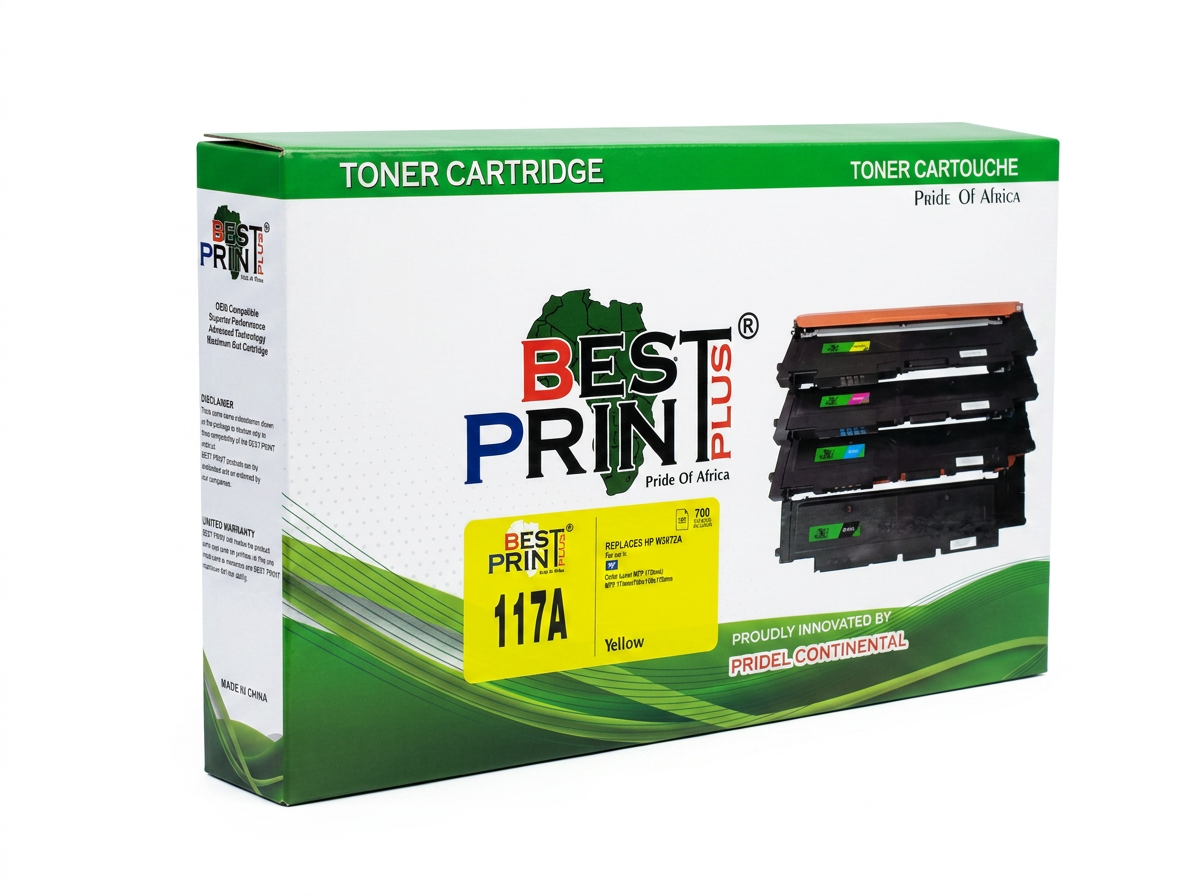 BEST PRINT 117A YELLOW TONER CARTRIDGE