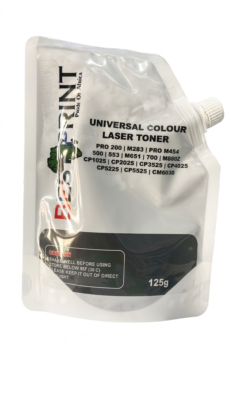 HP UNIVERSAL COLOUR REFILL BLACK 125G
