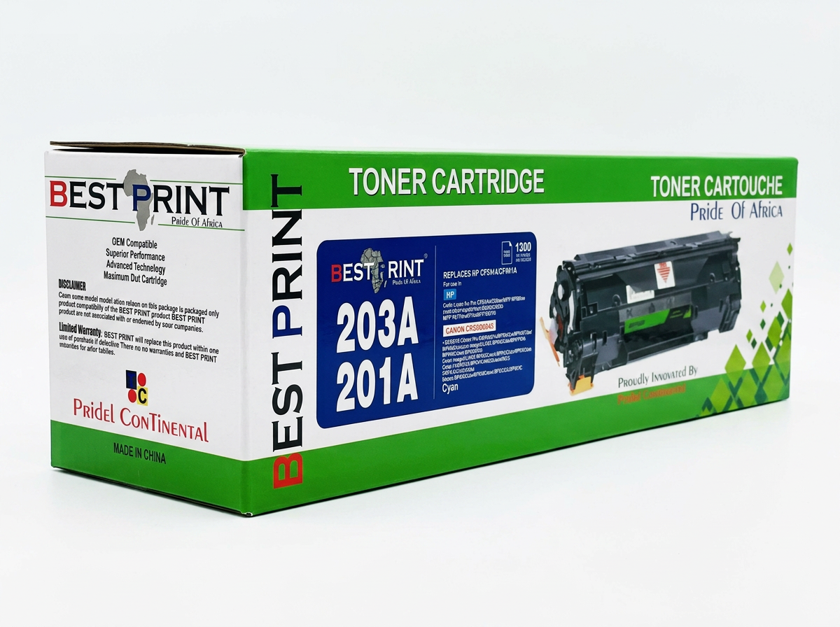 BEST PRINT 203A/201A CYAN TONER CARTRIDGE