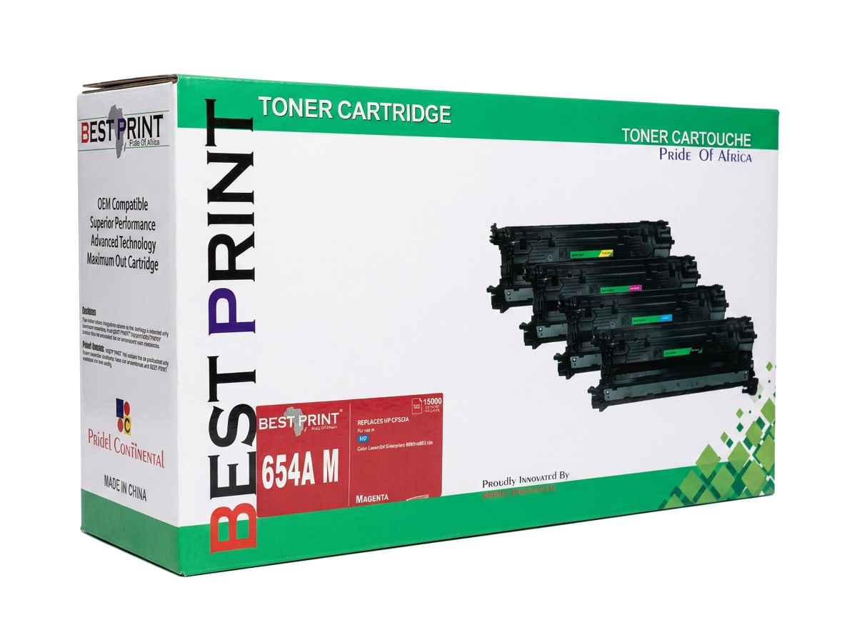 BEST PRINT 654A MAGENTA TONER CARTRIDGE