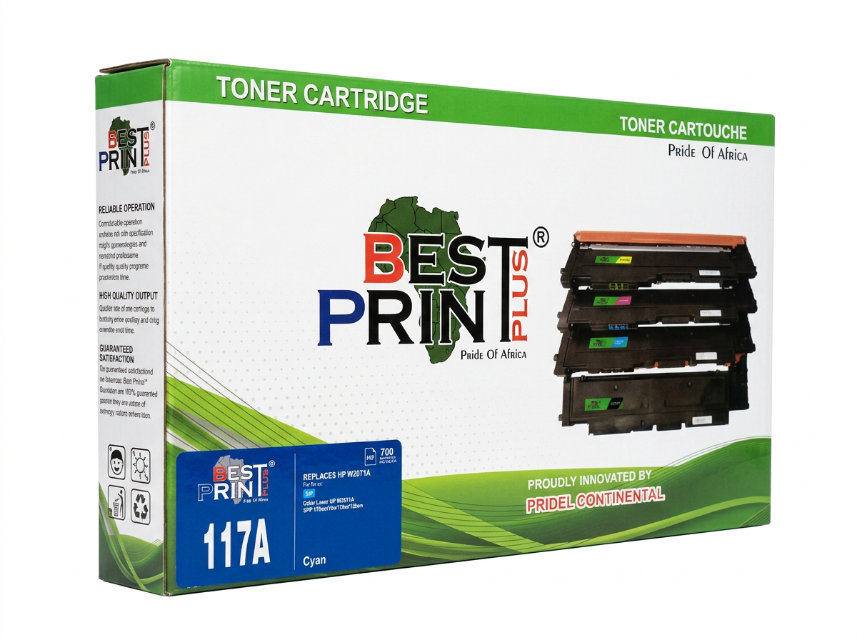 BEST PRINT 117A CYAN TONER CARTRIDGE