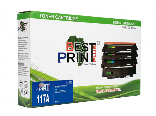 BEST PRINT 117A CYAN TONER CARTRIDGE