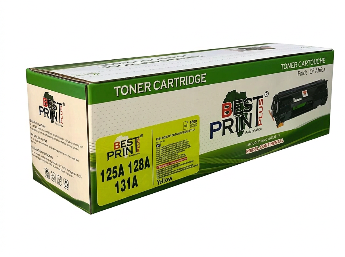 BEST PRINT 125A/128A/131A YELLOW TONER CARTRIDGE