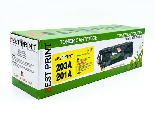 BEST PRINT 203A/201A YELLOW TONER CARTRIDGE