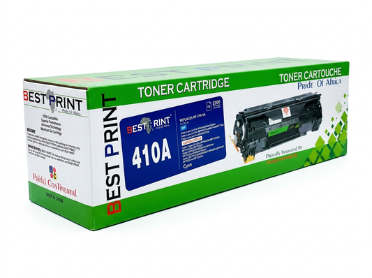 BEST PRINT 410A CYAN TONER CARTRIDGE