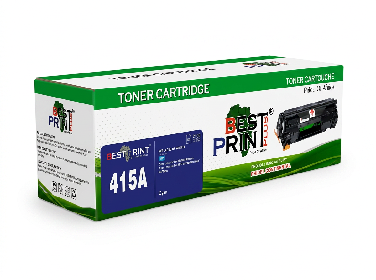 BEST PRINT 415A CYAN TONER CARTRIDGE