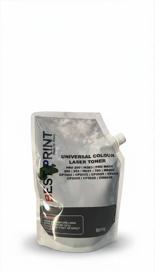 HP UNIVERSAL COLOUR REFILL BLACK 500G