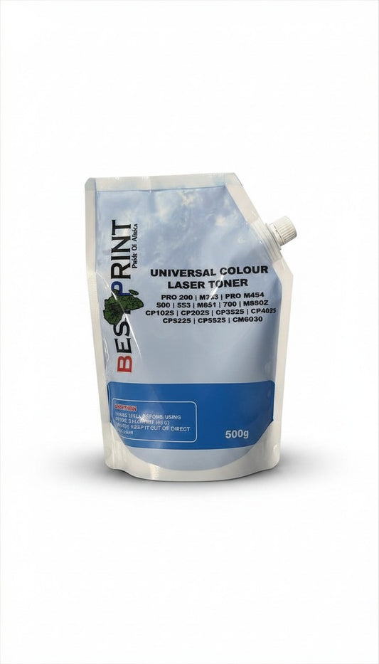 HP UNIVERSAL COLOUR REFILL CYAN 500G