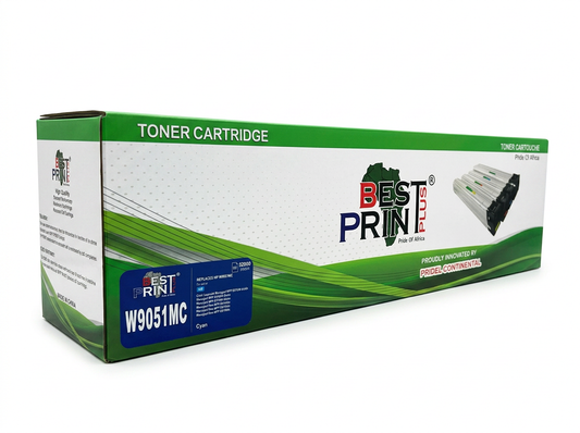 BEST PRINT W9051MC CYAN TONER CARTRIDGE