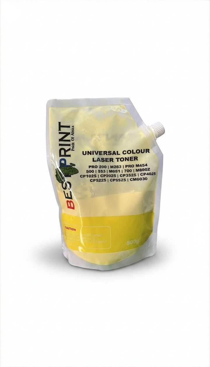 HP UNIVERSAL COLOUR REFILL YELLOW 500G